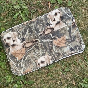 NEW! Hunting Retriever Pet Mat - Small - 3 Layers, Fleece Sherpa | Dog Cat Baby